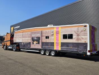 Scania P 280 + trailer  - 2 X SLIDE OUT / CAMPER / WOHNMOBIL